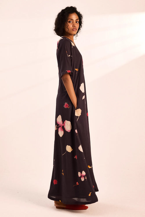 Charcoal Gardens Jumpsuit