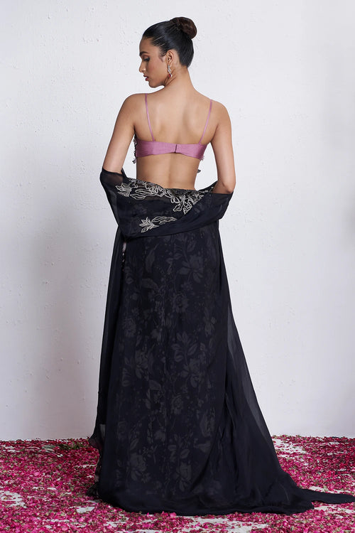 Empress Of Night Sharara Set