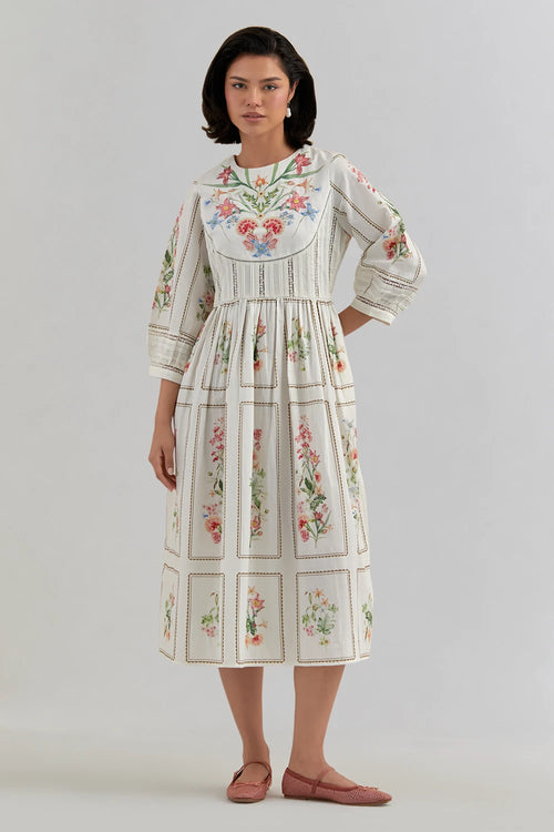 Bouquet Midi Dress
