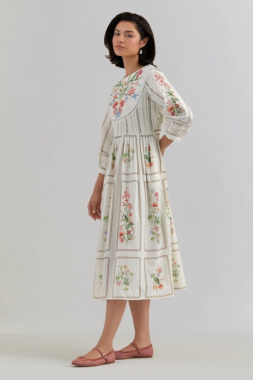 Bouquet Midi Dress