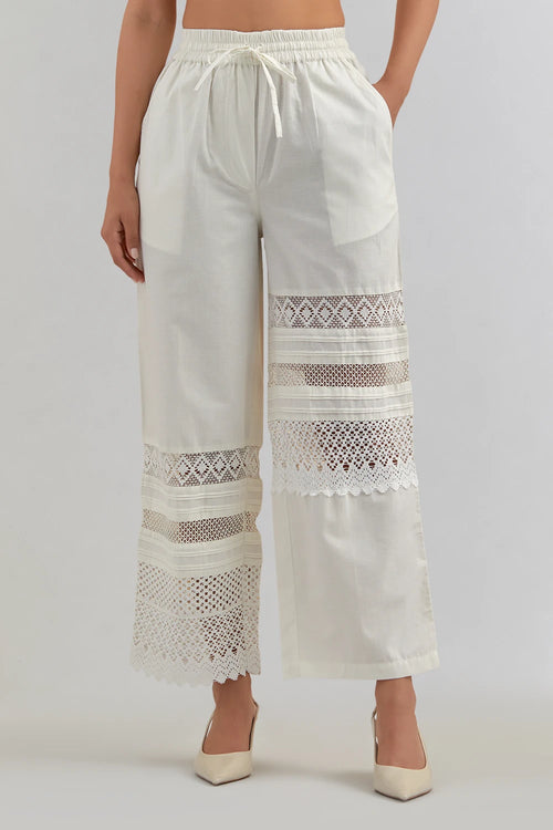 Swan Shirt And Trouser Set