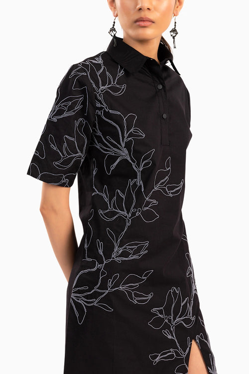 Serenna Black Dress