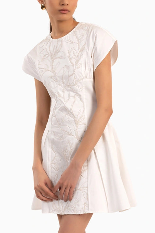 Lily of the Valley White Dress