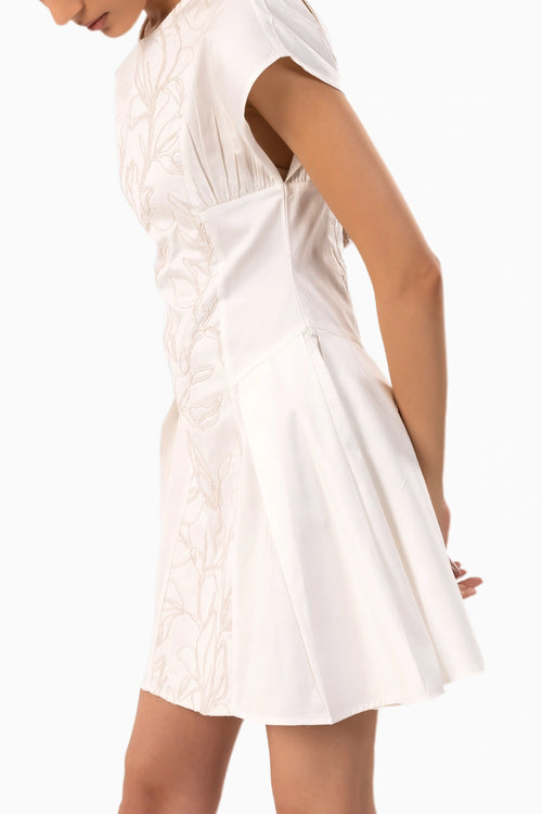 Lily of the Valley White Dress