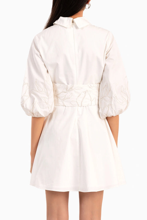 Wildflower Waltz White Dress