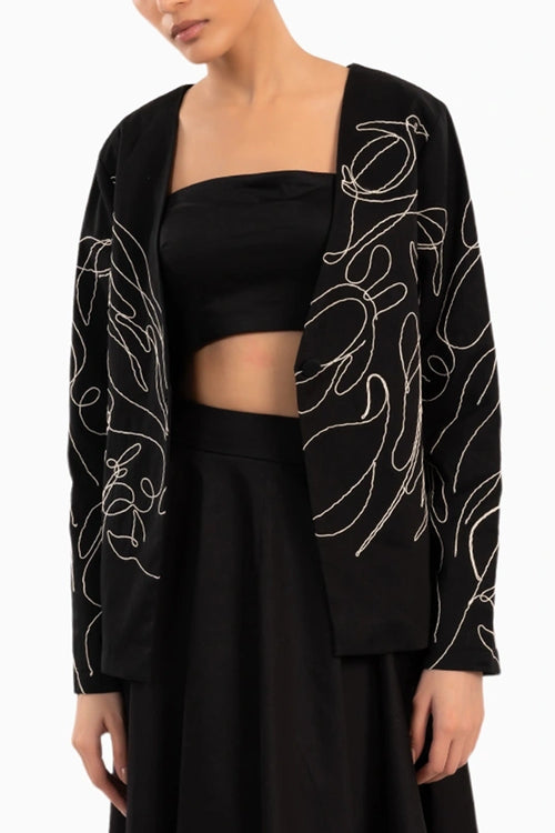 Oceane Black Blazer