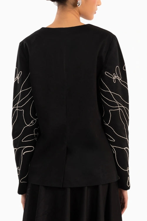 Oceane Black Blazer