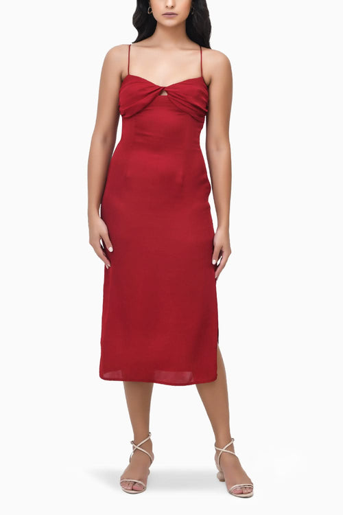 Cherry on Top Red Dress