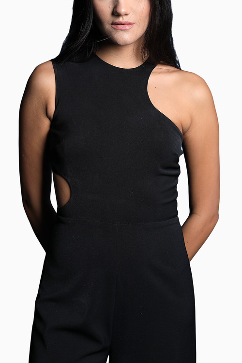 Elegance Noir Jumpsuit