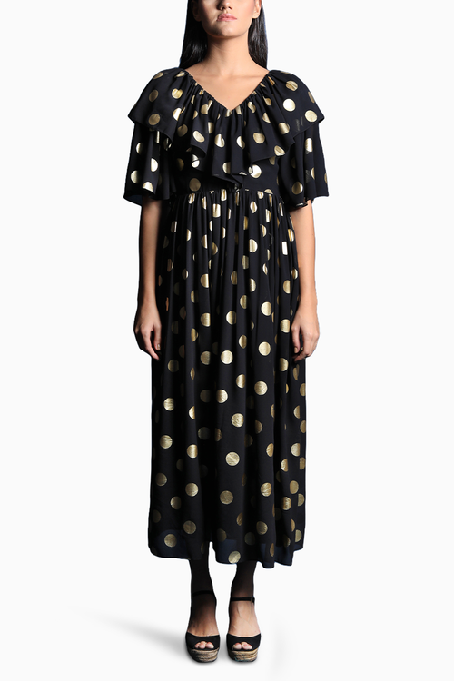Dotted Elegance Dress