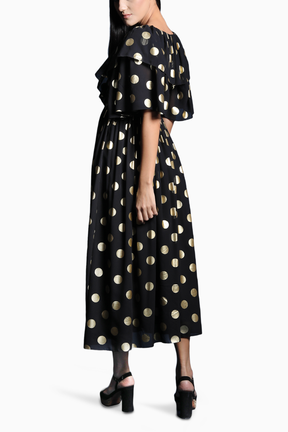 Dotted Elegance Dress