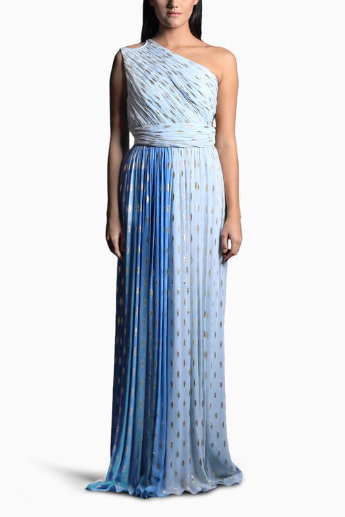 Serene Symphony One Shoulder Gown