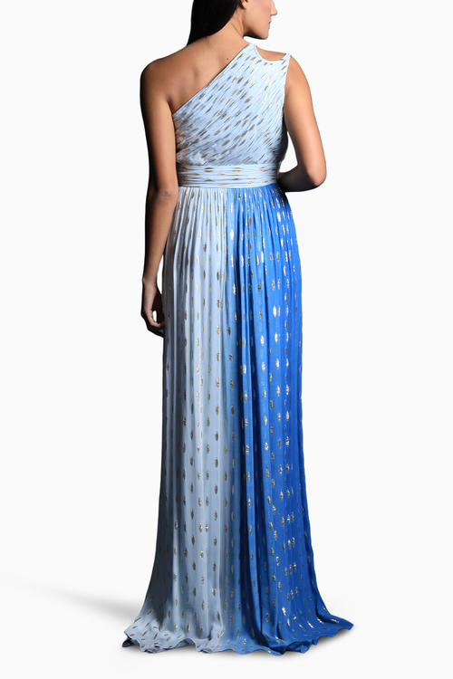 Serene Symphony One Shoulder Gown