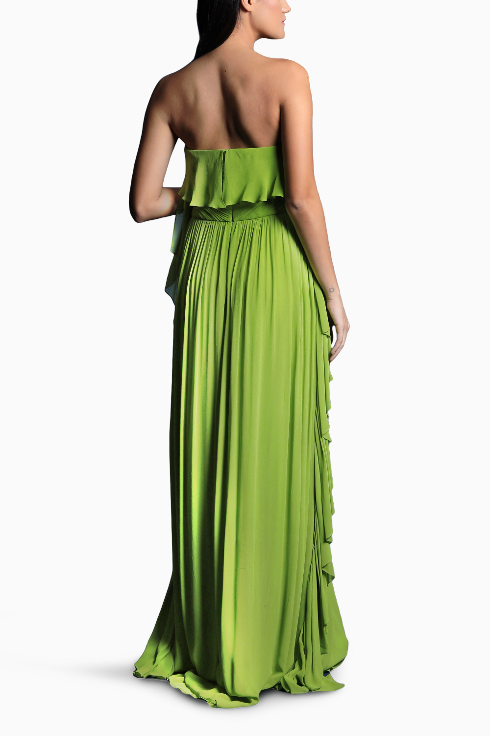 Enchant Green Off-Shoulder Gown