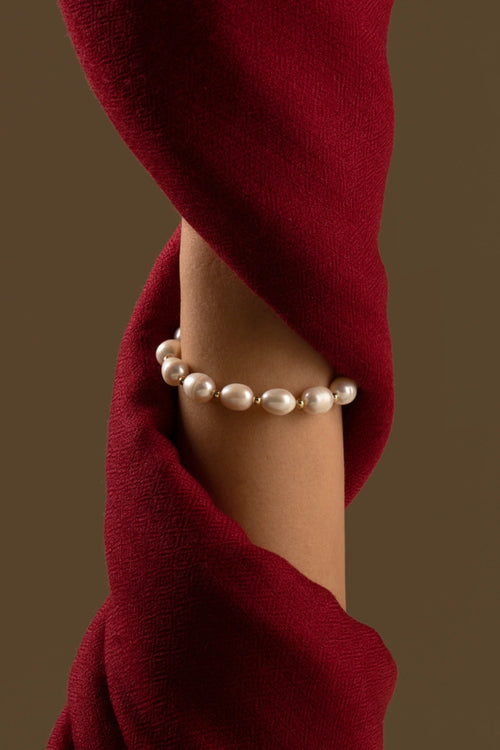 Rice Pearl Bracelet