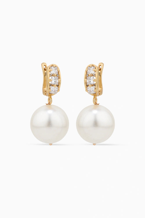 Golden Glam Hoops