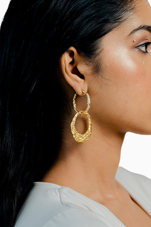 Golden Roop Earrings