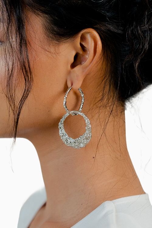 Silver Roop Earrings