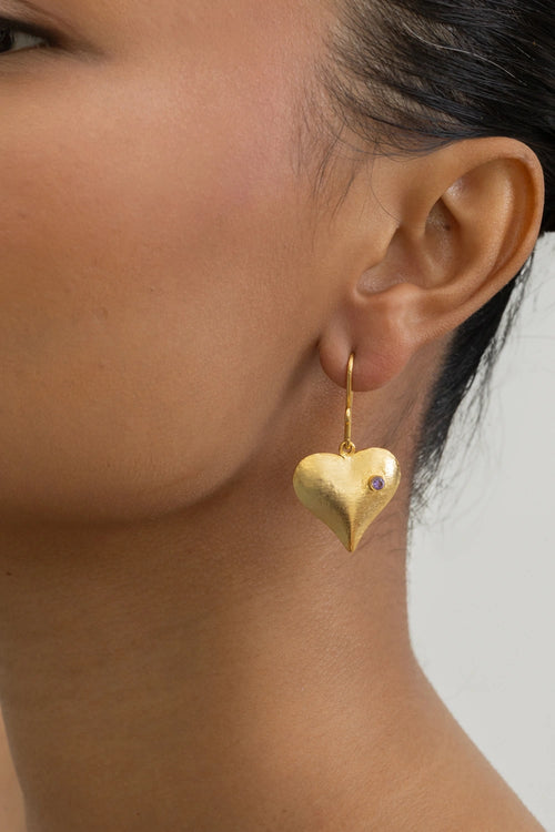 Gold Happy Hearts