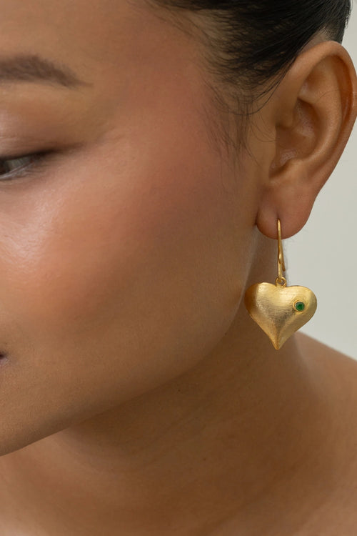 Gold Happy Hearts