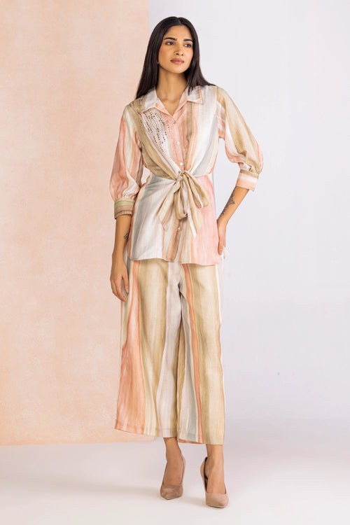 Agate Rainbow Tie Co-ord Set