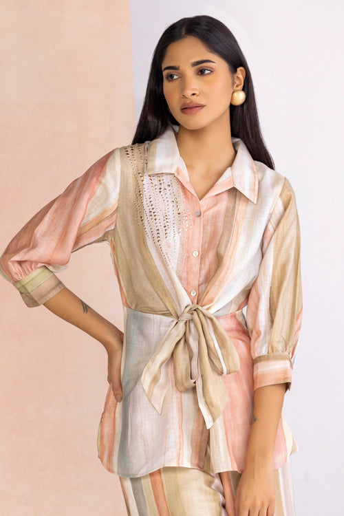 Agate Rainbow Tie Co-ord Set