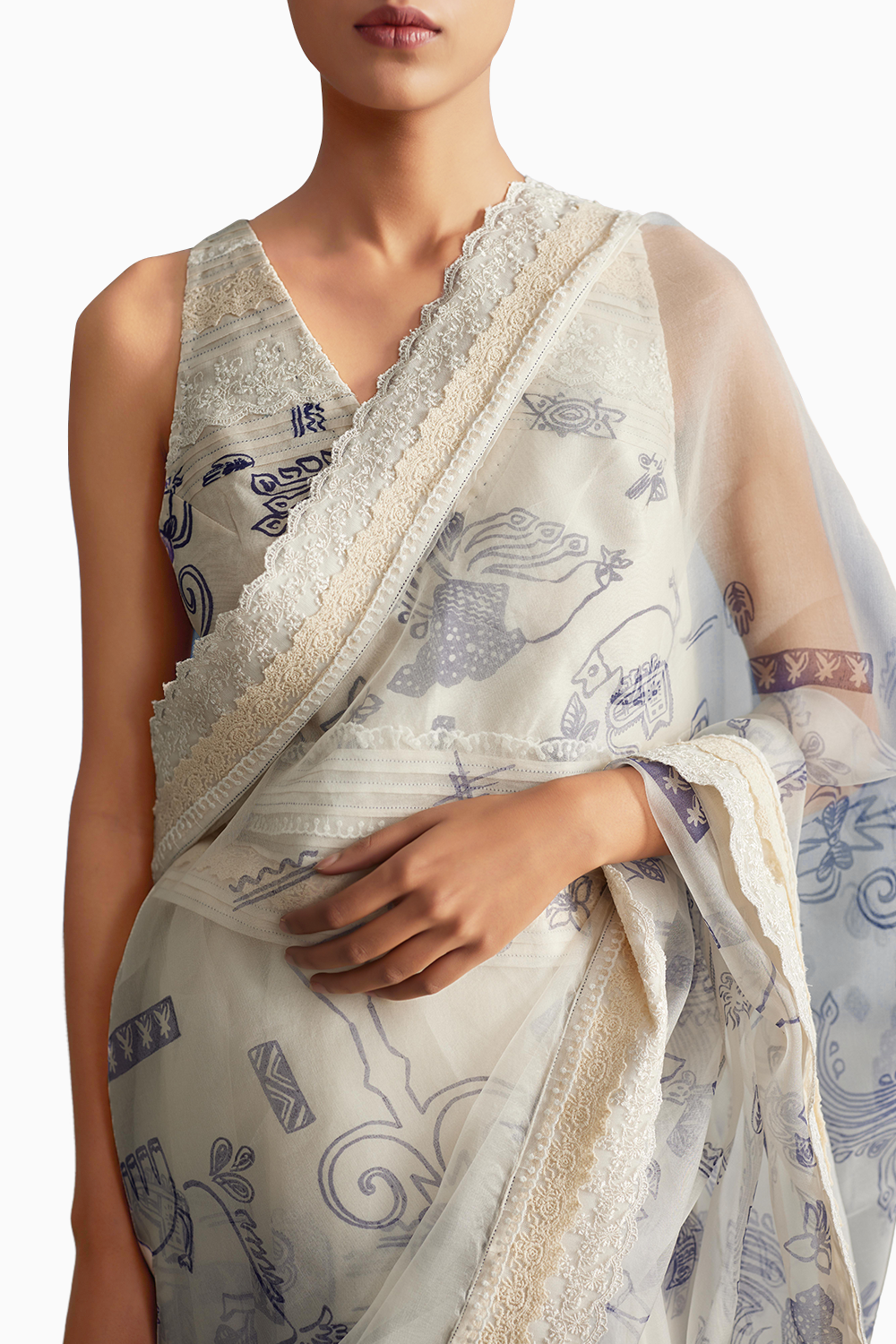 Ambrosia Organza saree