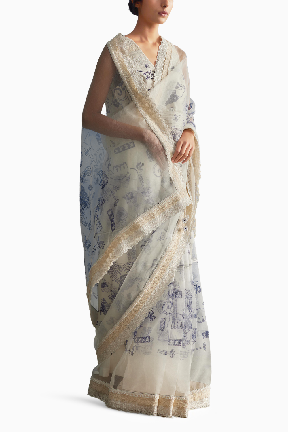 Ambrosia Organza saree