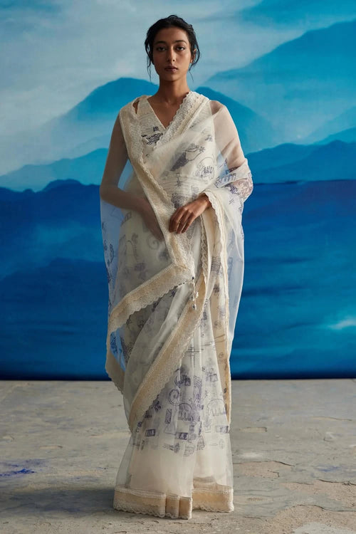 Ambrosia Organza saree