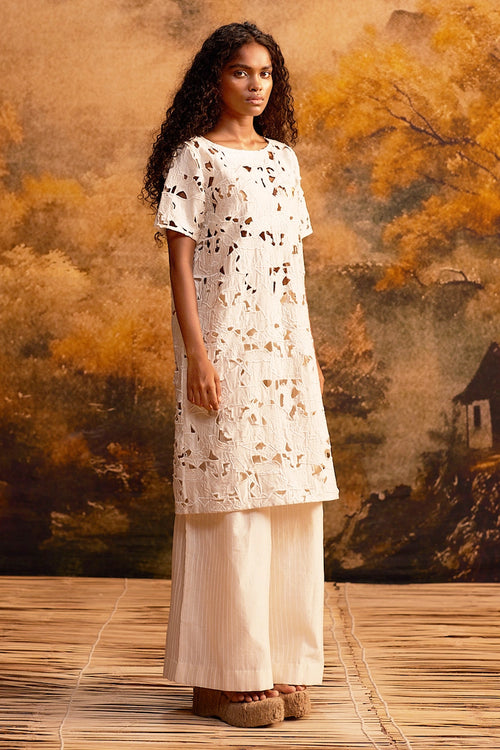 Washi Shift Dress with Slip