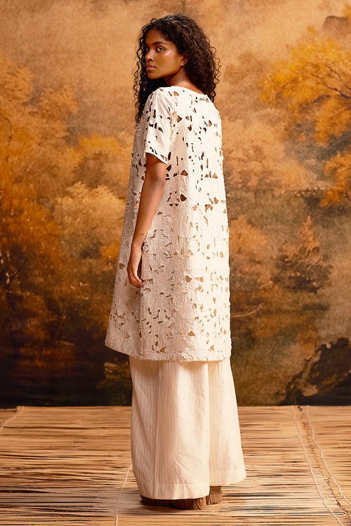 Washi Shift Dress with Slip