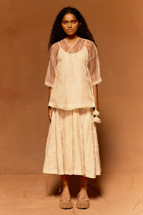 Tsuru Angrakhi with Slip