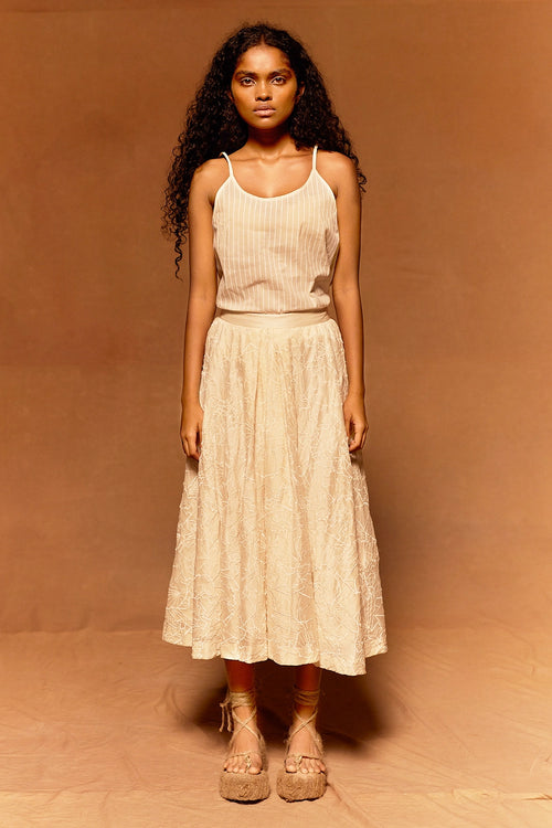 Muryo Emroidered Skirt