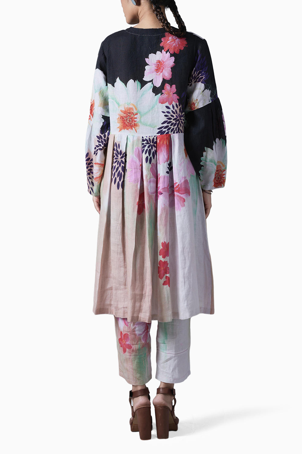 Hibiscus Kurta Set