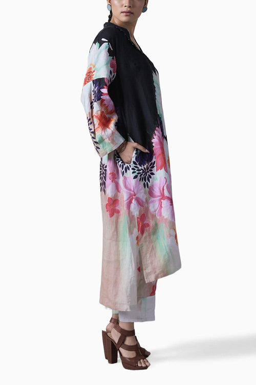Frangipani Kurta Set