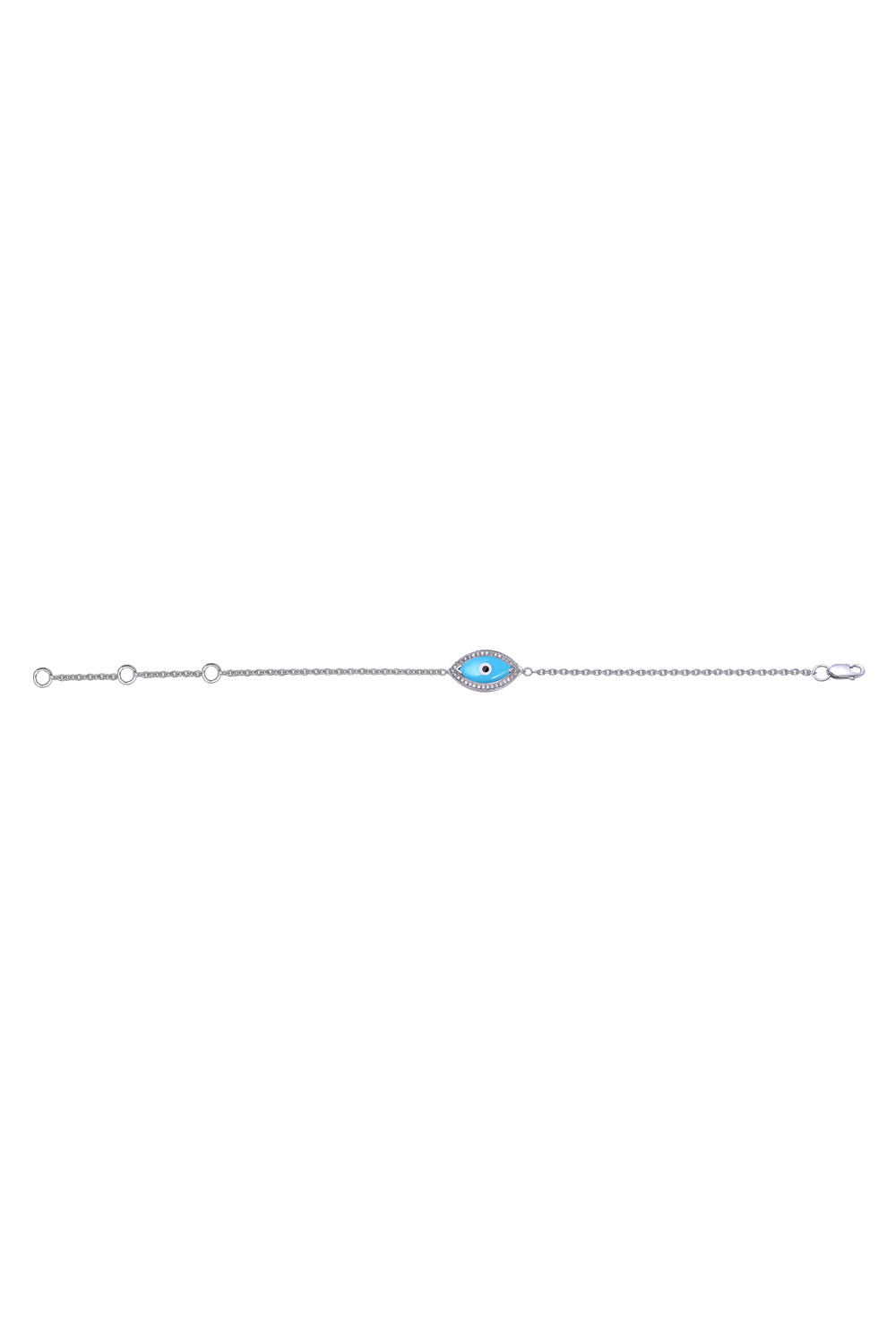 Turquoise Diamond Chain 14KT Gold Anklet