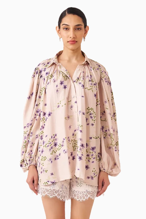 Printed Lavender Still Co-ord Set