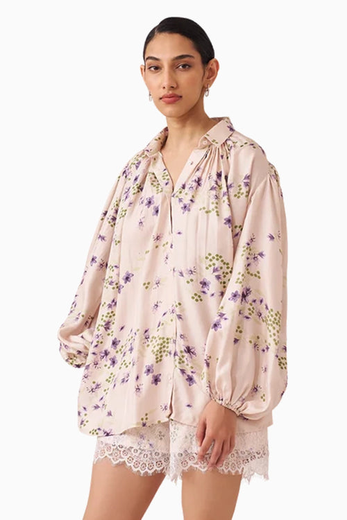 Printed Lavender Still Co-ord Set