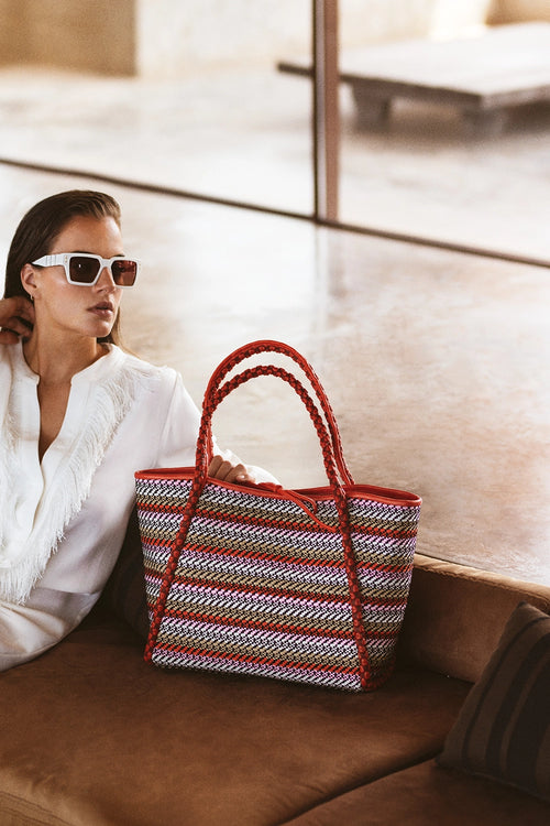 Alegria Reflective Red Bag