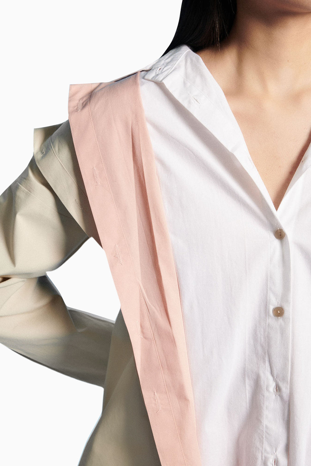 Three Layered Poplin Shirt