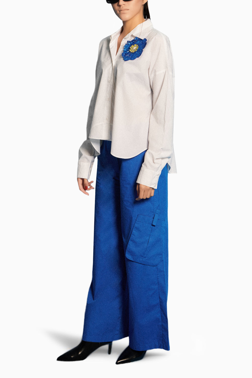 Cobalt Blue Cargo Pants