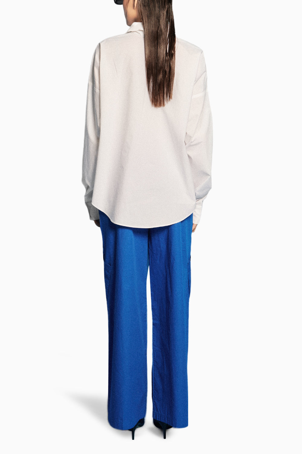 Blue Embellished Shirt With Pants