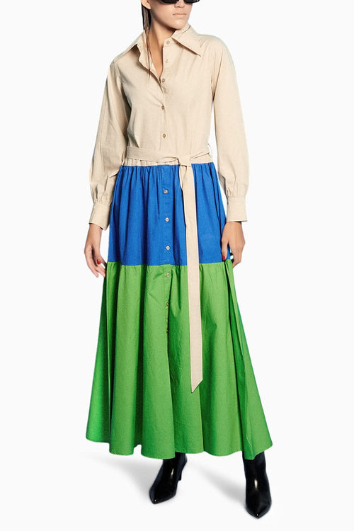 Multi-tiered Long Dress