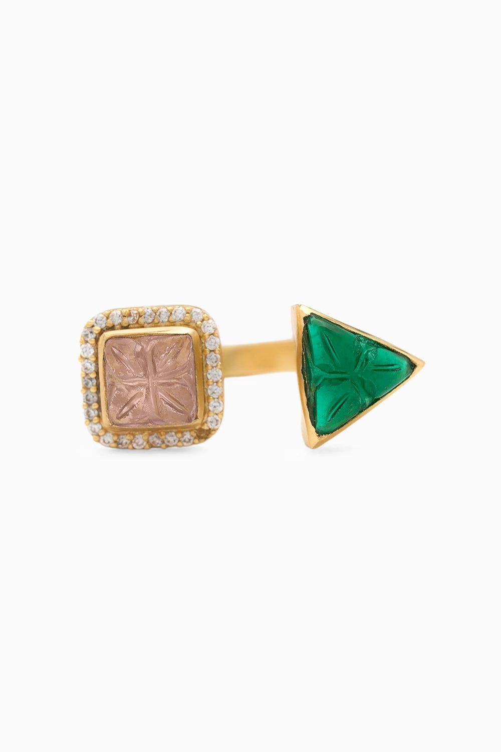 Rumeli double-motif ring