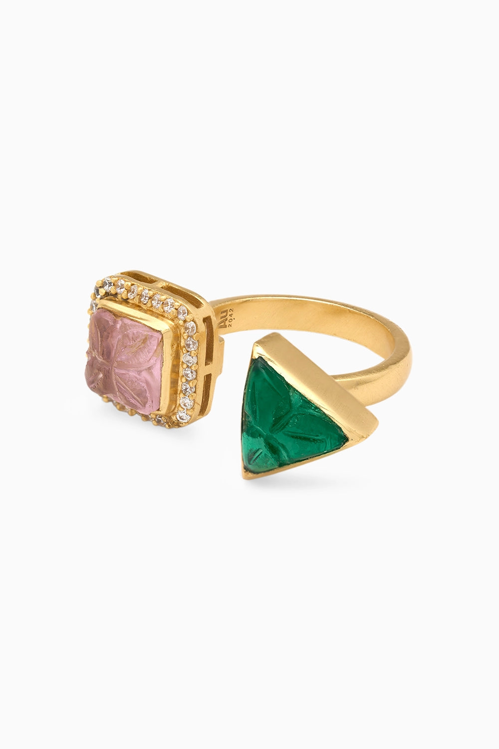 Rumeli double-motif ring