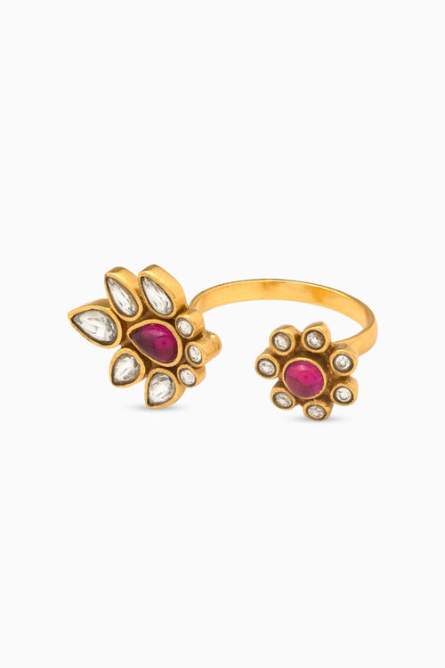 Gulmohar Crimson Ring