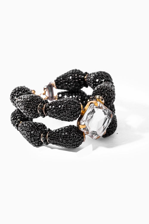 Pyrus Bracelet in Charcoal Black