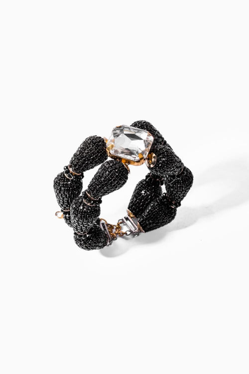 Pyrus Bracelet in Charcoal Black