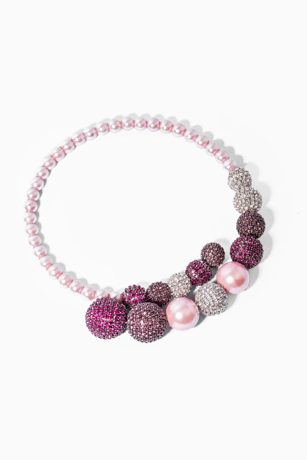 Aurora Necklace in Pink Ombre