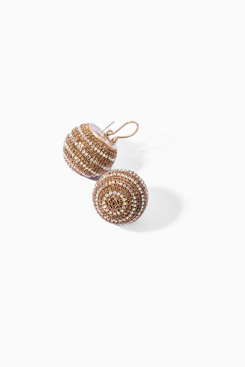 Mini Aurora Studs in Gold Ombre